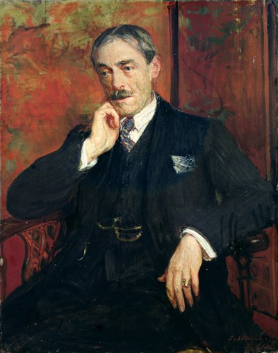 Ritratto di Paul Valery (1871-1945), 1923 da Jacques Emile Blanche